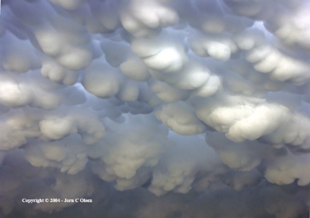 Mammatus Cloud Formations